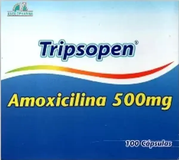 Tripsopen Amoxicilina 500 Mg