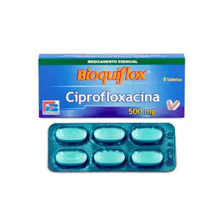 Bioquiflox Ciprofloxacina 500 Mg