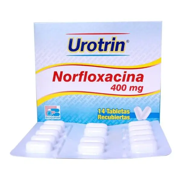 Urotrin Norfloxacina 400 Mg