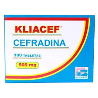 Kliacef Cefradina 500mg