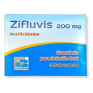 Zifluvis (N-Acetilcisteina) 200 Mg