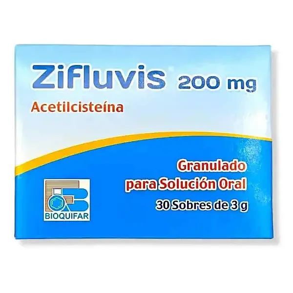 Zifluvis (N-Acetilcisteina) 200 Mg