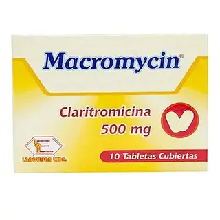 Macromycin Claritromicina 500 Mg