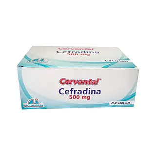 Cervantal Cefradina 500 Mg