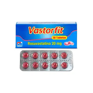 Vastorfit Rosuvastatina 20 Mg