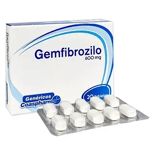 Gemfibrozilo 600 Mg