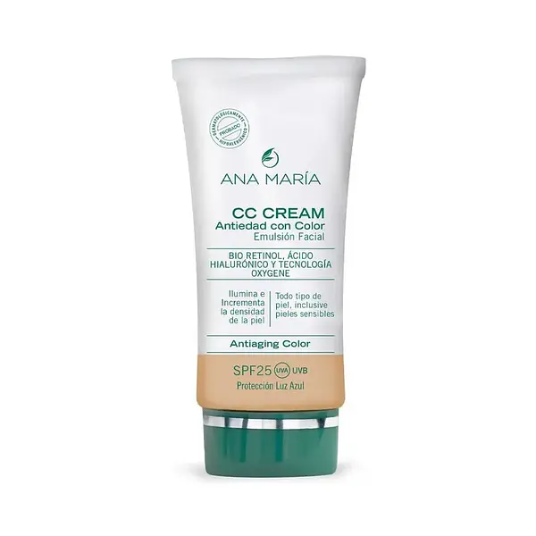 Cc Cream Antiedad Ana Maria Color Emulsión Facial