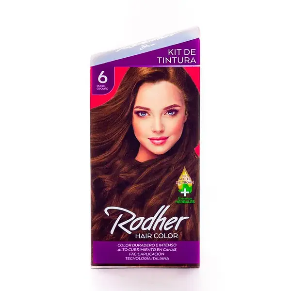 Tinte Rodher Rubio Oscuro Estuche 6-0
