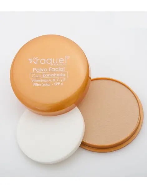 Polvo Facial Aruba Con Zanahoria