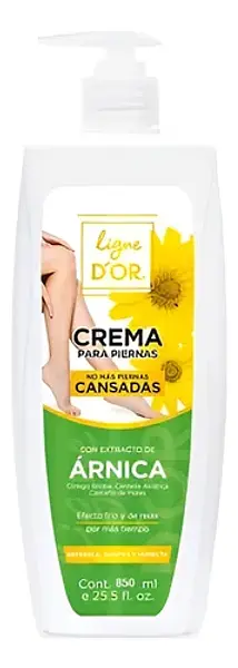 Crema De Piernas Arnica Ligne D'Or