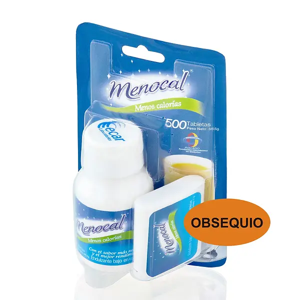 Endulzante Menocal Frasco + Dispensador