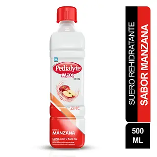 Pedialyte 60 Zinc Manzana