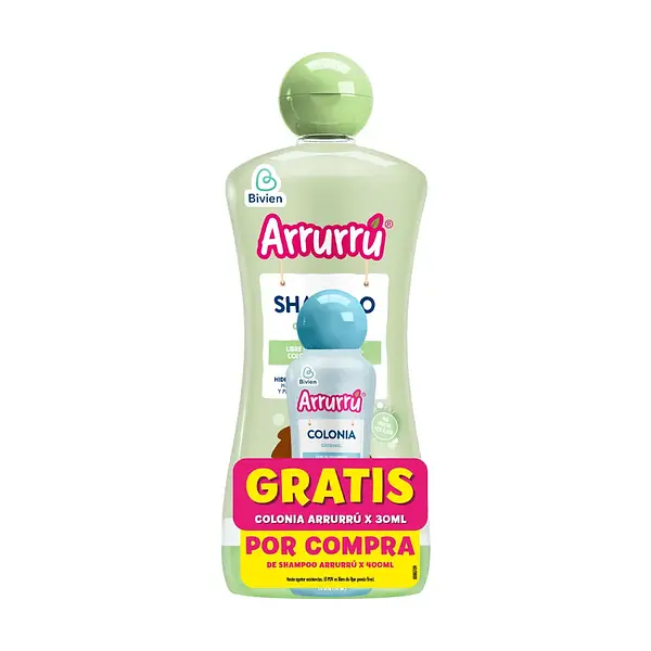 Champu Arrurru Cabello Claro + Colonia