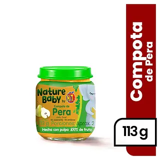 Compota Nature Baby Pera