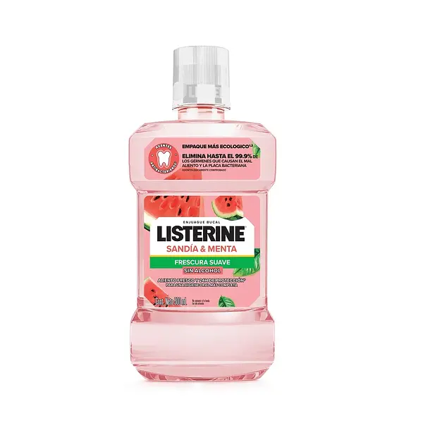Listerine Sandia Menta Fresa Suave