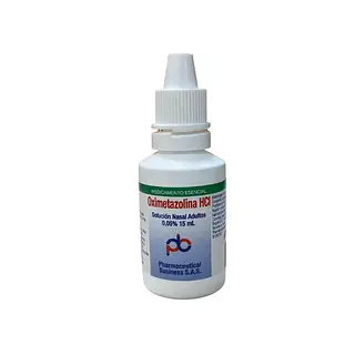 Oximetazolina 0.05% Solucion Nasal