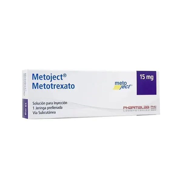 Metoject Metotrexato 15 Mg