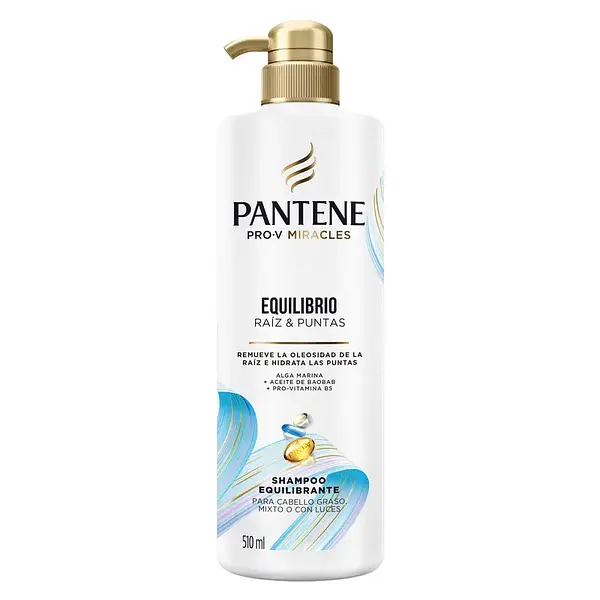 Shampoo Pantene Equilibrio Raíz-Puntas