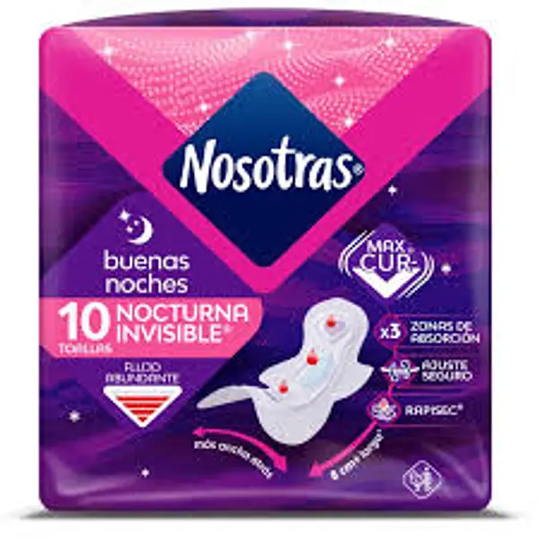 Toallas Buenas Noches Nosotras Invisible Rapisec