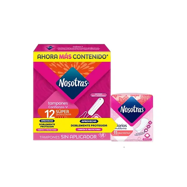 Nosotras Tampón Super Diarios