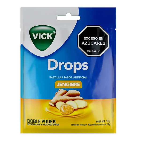 Vick Jengibre Drops
