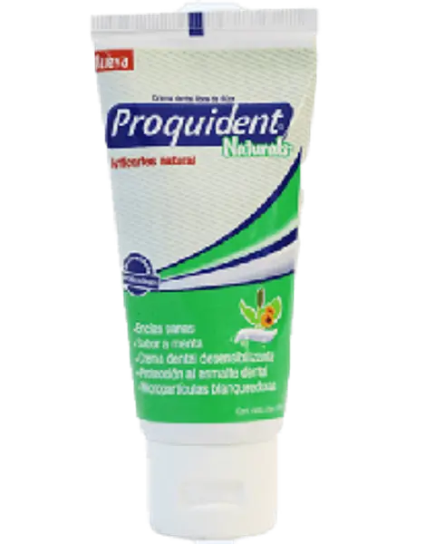 Crema Dental Naturals Proquident Adulto