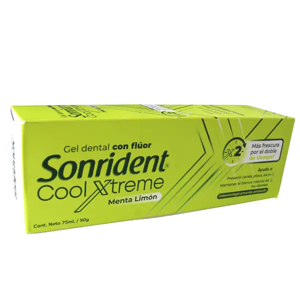 Gel Dental Sonrident Cool Xtreme Menta Limon