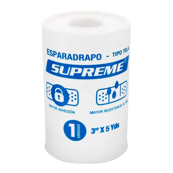 Esparadrapo Tela Blanco Supreme