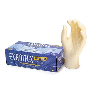 Guante Latex Examtex