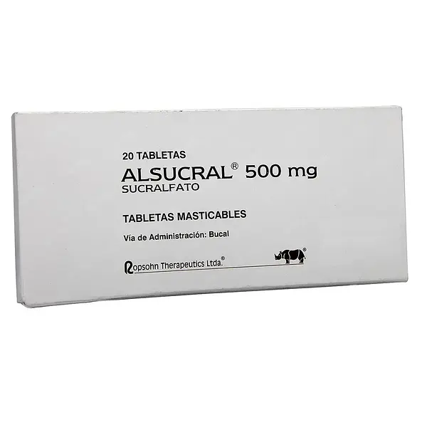 Alsucral 500 Mg Masticable