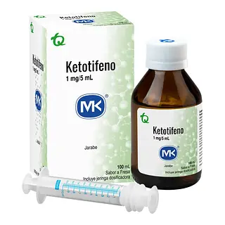 Ketotifeno 0.02% Jarabe
