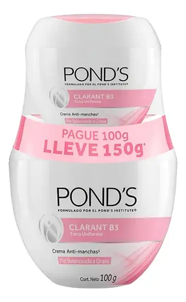 Crema Ponds Clarant B3 Grasa
