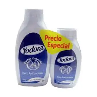 Talco Yodora + Talco Yodora