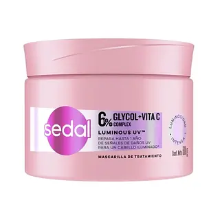 Mascarilla De Tratamiento Sedal Luminoso Uv