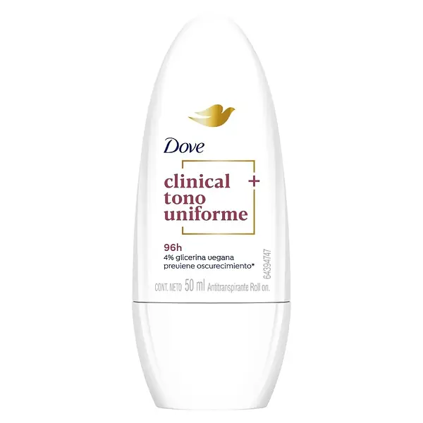 Desodorante Dove Clinic Rollon Tono Uniforme