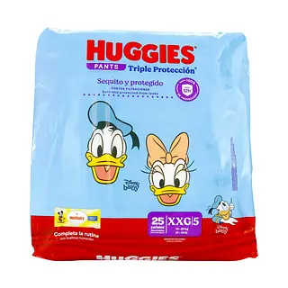Pañales Etapa 5 Xxg Huggies Pants Triple Protección