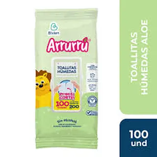 Toallitas Húmedas Arrurrú Aloe
