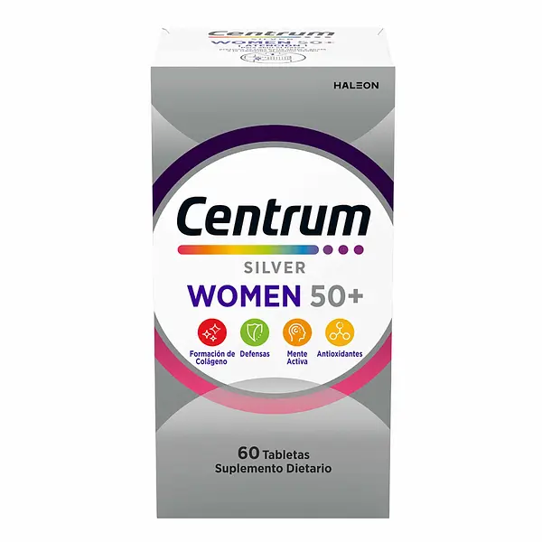 Centrum Silver Women 50+ 60 Tabletas