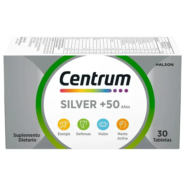 Centrum Silver 50+ 30 Tabletas
