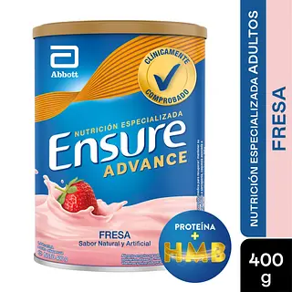 Ensure Advance Fresa 400 Gr