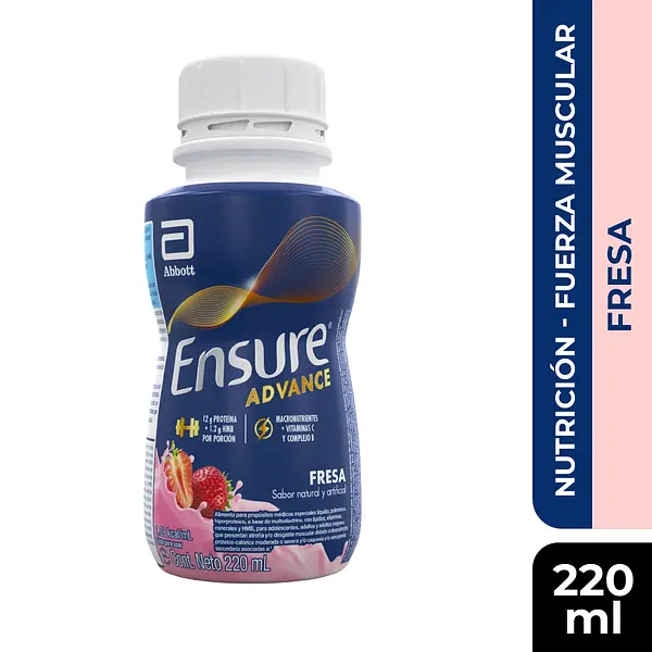 Ensure Advance Liquido Fresa 237 Ml