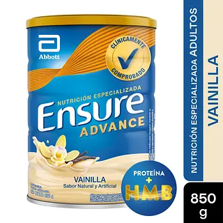 Ensure Advance Vainilla 850 Gr