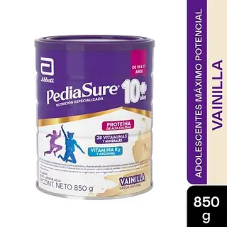 Pediasure 10 Años + Vainilla