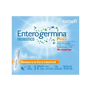 Enterogermina Plus Frasco 5 Ml