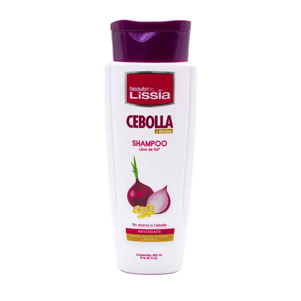Shampoo Cebolla Sin Sal Lissia