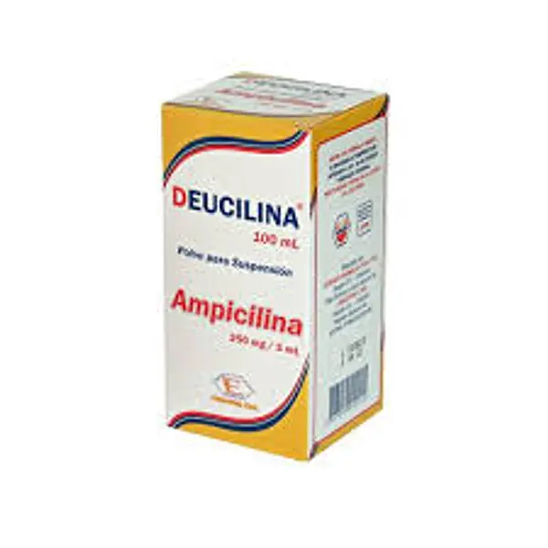 Deucilina Ampicilina 250 Mg/5 Ml Suspensión