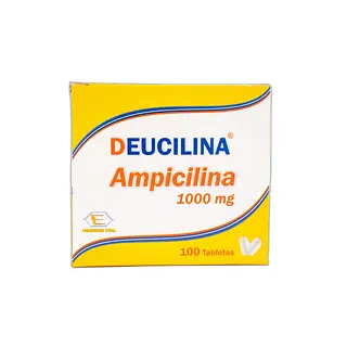 Deucilina Ampicilina 1000 Mg