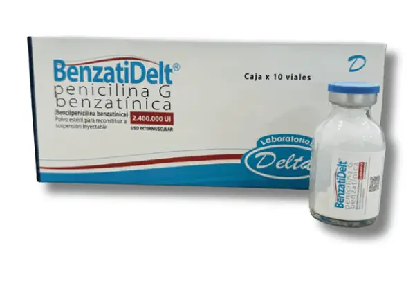 Benzatidelt Penicilina G Benzatinica 2.400.000 Ui