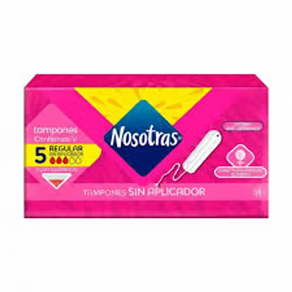 Tampones Nosotras Digital Regular Sin Aplicador