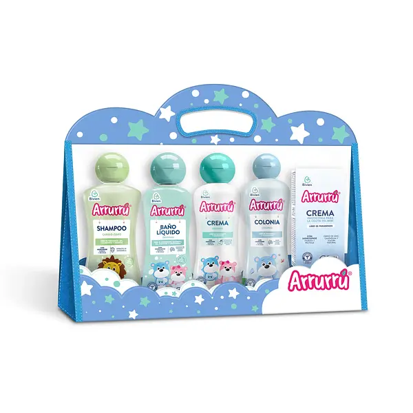 Estuche Arrurru Abuelita Azul